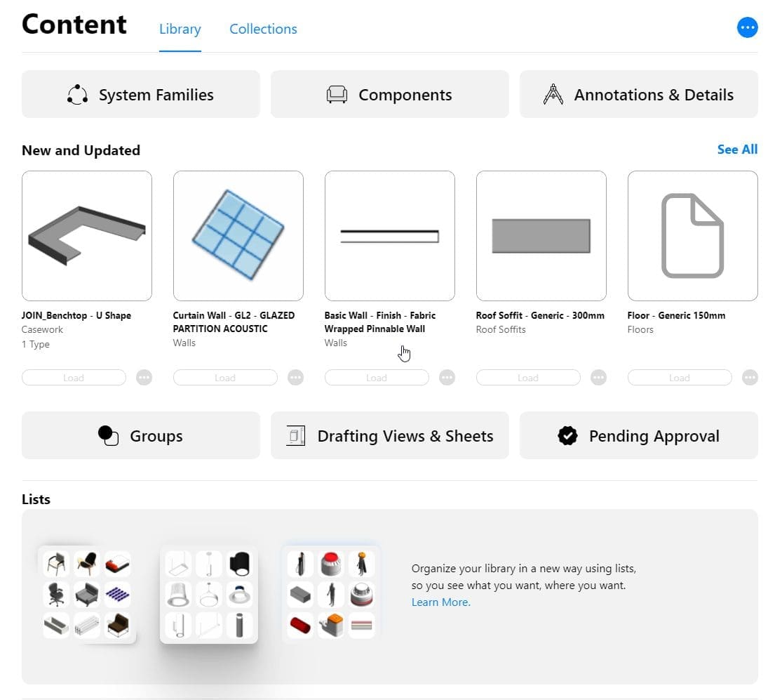 Revit Content Management