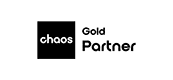 Chaos Group Gold Partner Logo on a white background