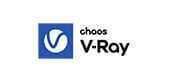 Chaos Group V-Ray Official Reseller Logo on a white background