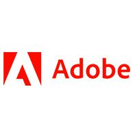 Adobe Systems Incorporated logo in red and black.
