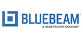 Logo of Bluebeam, a Nemetschek Company, featuring the stylized letter 'b' in a square with the word 'BLUEBEAM' in bold blue letters.